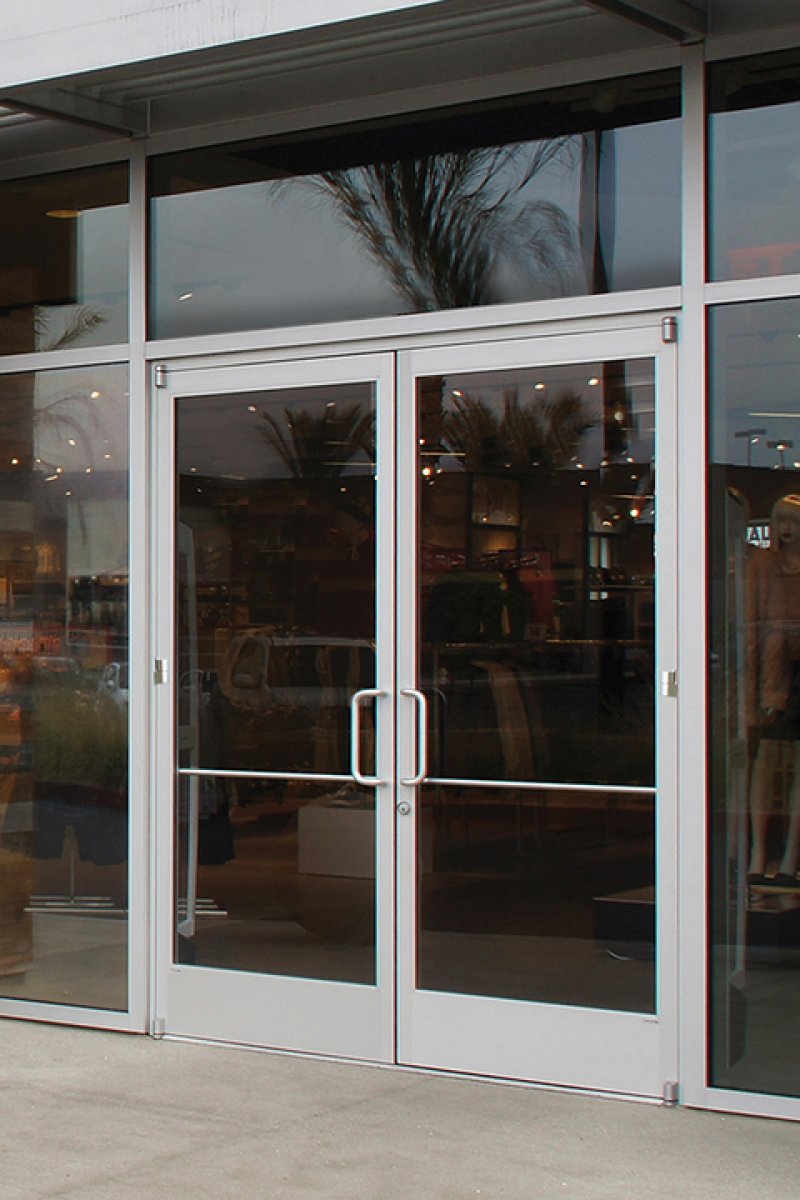 Alüminyum Bina Giriş Kapısı