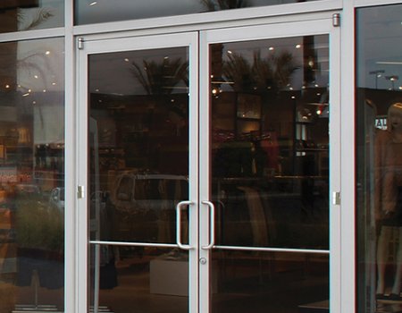 Alüminyum Bina Giriş Kapısı